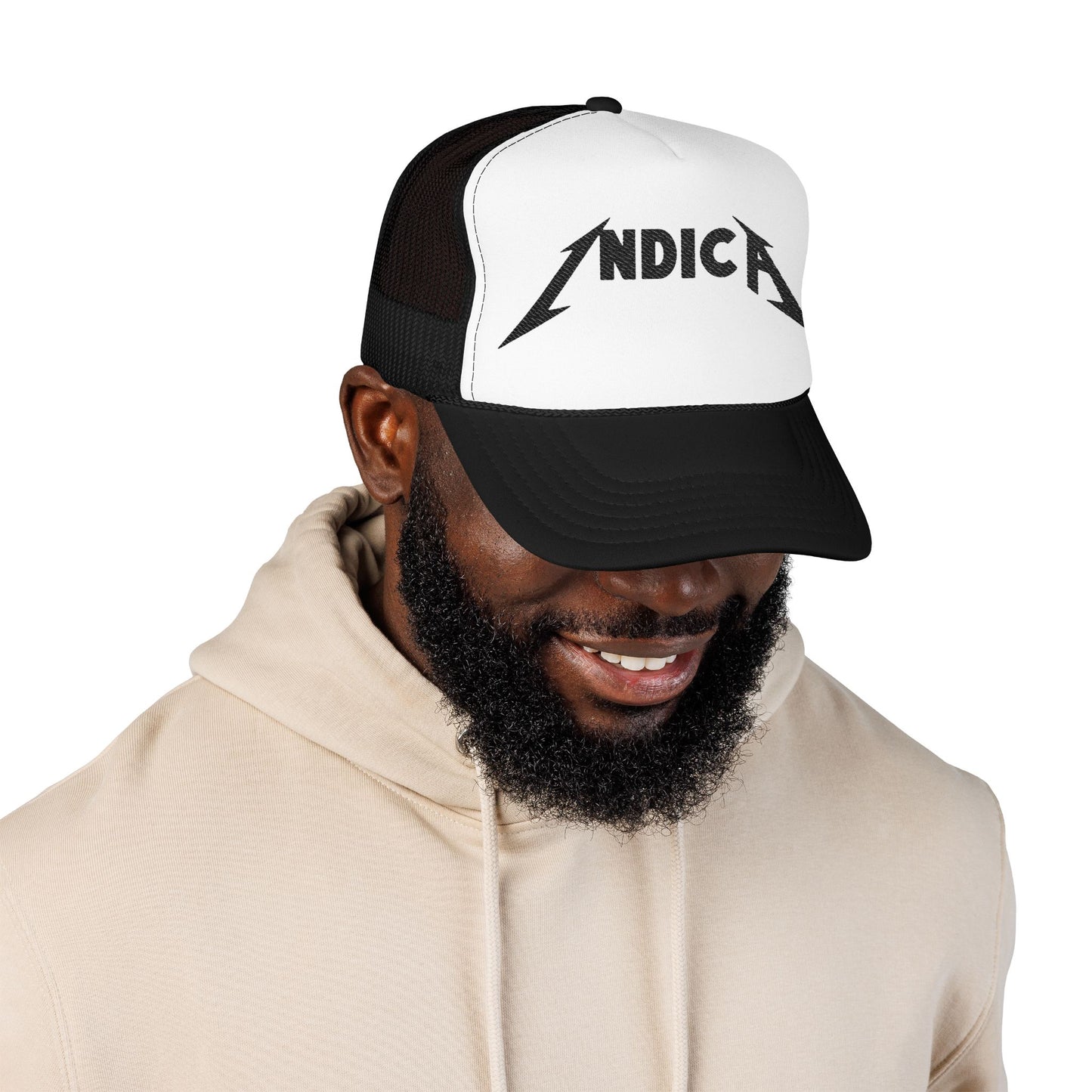 Trucker Hat, Streetwear Snapback Cap, Unisex Embroidered Headwear, Eco-Friendly Baseball Cap, Timeless Design