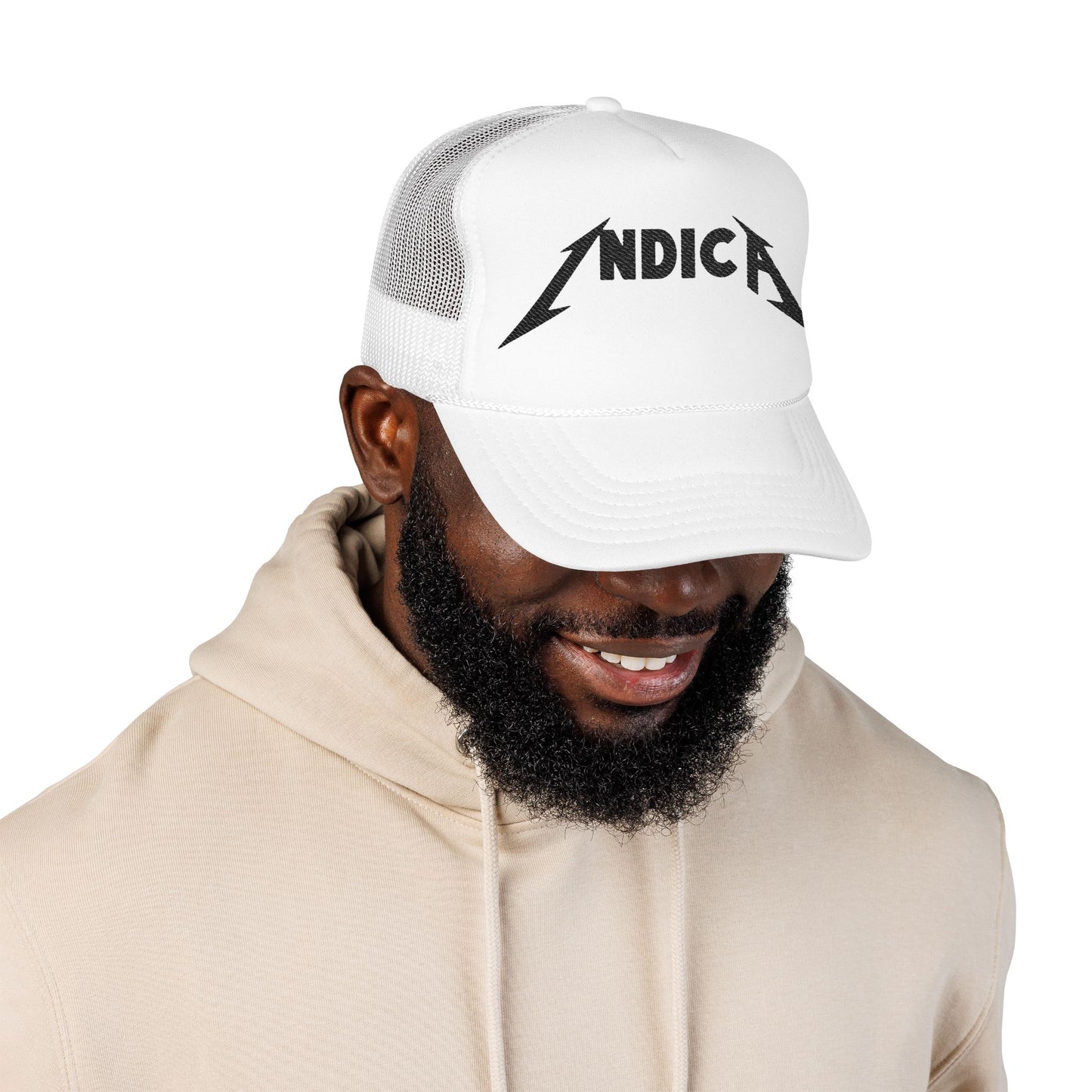 Trucker Hat, Streetwear Snapback Cap, Unisex Embroidered Headwear, Eco-Friendly Baseball Cap, Timeless Design